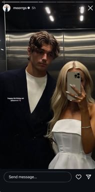 Morgan's Instagram story